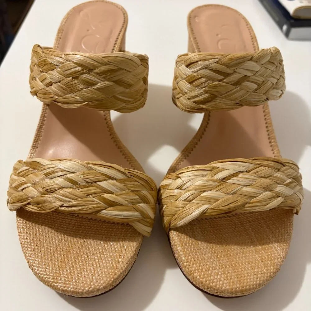 J. Crew Lucie woven braided-strap sandals - Size 7 - New Condition - Picture 3 of 5